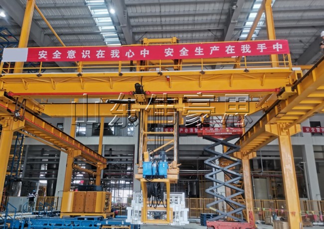 硫酸鈉噸袋自動裝車機 全自動噸包裝車機案例