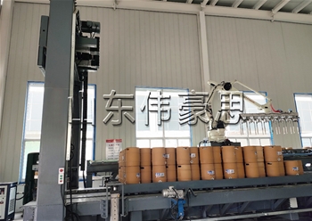 啤酒桶全自動裝車機(jī) 桶料自動裝車系統(tǒng)