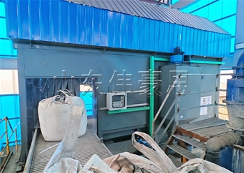 氧化鋅全自動噸袋拆袋機 抱夾式噸袋全自動拆包機