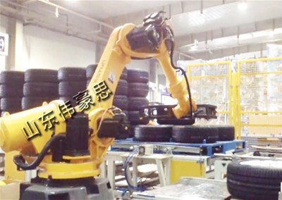全自動機器人碼垛機為什么能夠得到各生產企業的青睞？