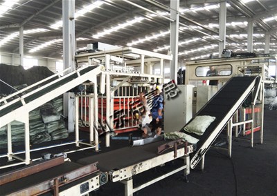 水泥高位全自動碼垛機(jī)械手工作原理