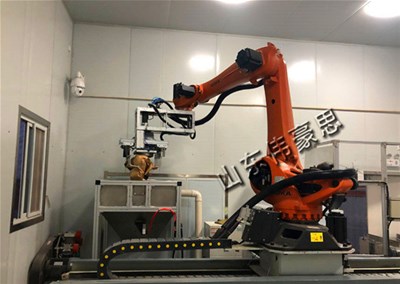 面粉包裝碼垛機器人操作系統結構