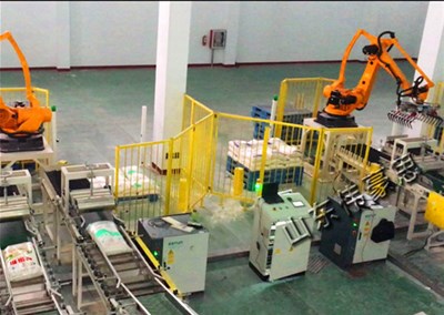 為什么企業要使用糧食自動碼垛機