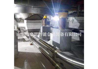 麩皮不銹鋼管鏈輸送線 管式粉體上料系統方案
