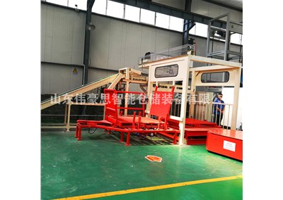 石灰粉全自動碼垛系統 高位碼垛設備工作流程