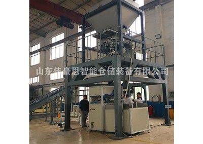 復合肥智能高位碼垛機 袋料全自動包裝碼垛系統