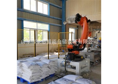 生產保溫劑全自動碼垛機 自動化碼垛設備工作流程