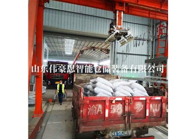 袋裝大米自動(dòng)裝車(chē)設(shè)備的工藝路線(xiàn)是什么？