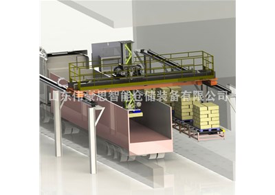 袋裝保溫劑裝車機械手 全自動桁架式裝車設(shè)備