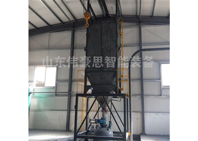 橡膠粉噸袋全自動拆袋機(jī) 全密閉噸包卸料設(shè)備現(xiàn)場