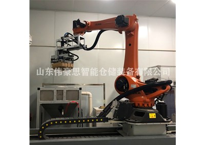 袋裝花生粕拆垛機(jī)械手 拆垛機(jī)器人工作流程