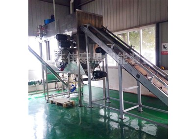 脫硫劑自動拆包卸料機 自動拆袋設備工作步驟
