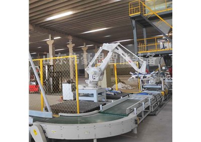 工程塑料機器人碼垛機是怎樣作業的？