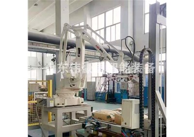 工業(yè)鹽機(jī)械手碼垛機(jī) 碼垛機(jī)器人工作流程