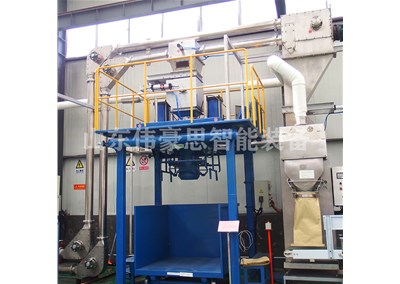 水泥自動(dòng)噸包機(jī)定制 噸袋包裝秤客戶現(xiàn)場