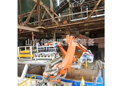 袋裝片堿裝車機械手 全自動裝車機現場