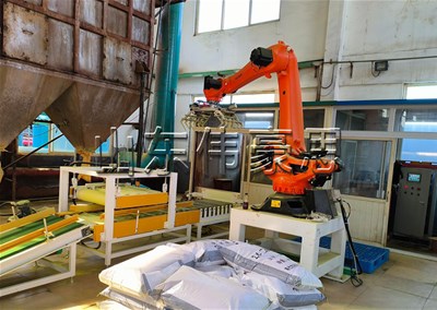 碳酸鈉全自動碼垛機 碼垛機器人工業原理及優勢