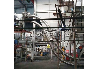 活性炭管鏈式輸送機 管鏈輸送設備案例