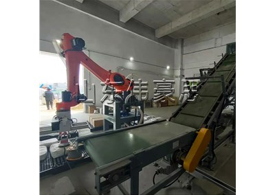 碳酸鈉智能拆垛機器人全自動拆垛拆包系統