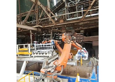 肥料全自動裝車機 自動裝車機械手優點