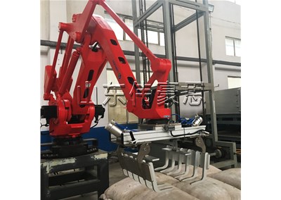 硅藻土碼垛機器人 自動碼垛機械手流程
