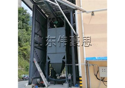 石油焦噸袋拆袋機 自動噸包破包機現場