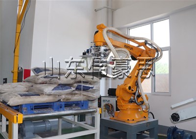 為什么選擇石灰粉全自動拆垛機？