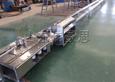 干粉管鏈式輸送機 粉料管鏈輸送系統方案
