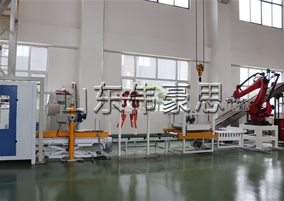 石膏粉自動包裝碼垛線 全自動包裝碼垛系統